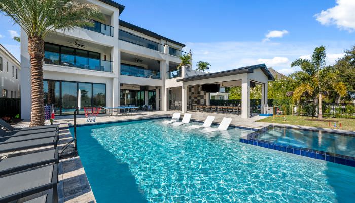 luxury orlando reunion resort pool home