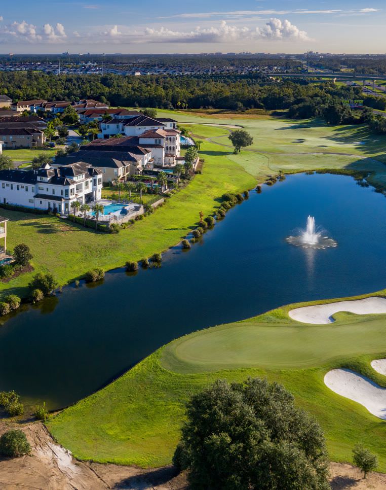 reunion resort aerial