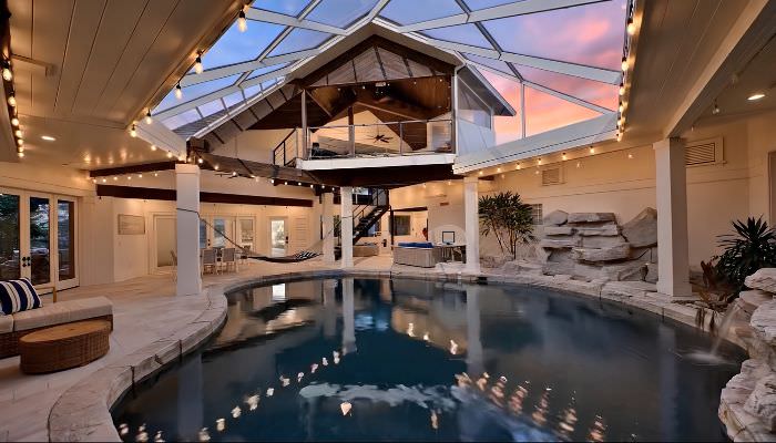 anna maria island luxury vacation home pool